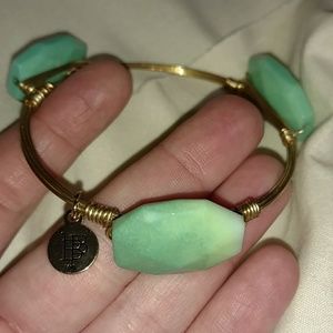 B&B Bracelet Gold and Green